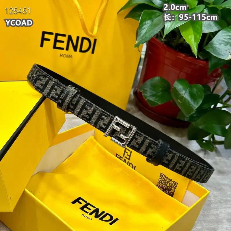 Fendi belt 20mmX95-115cm 8L13